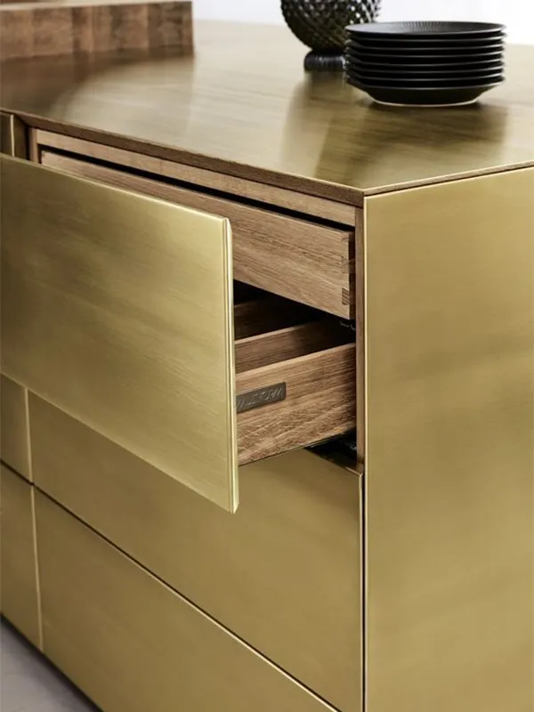 Золотистый лист из нержавеющей стали (14)